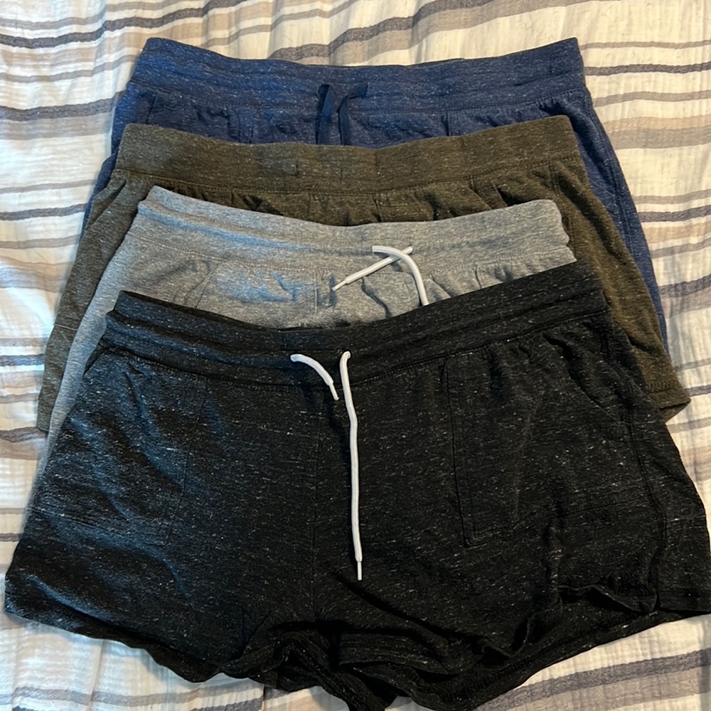 4 size large pajama shorts